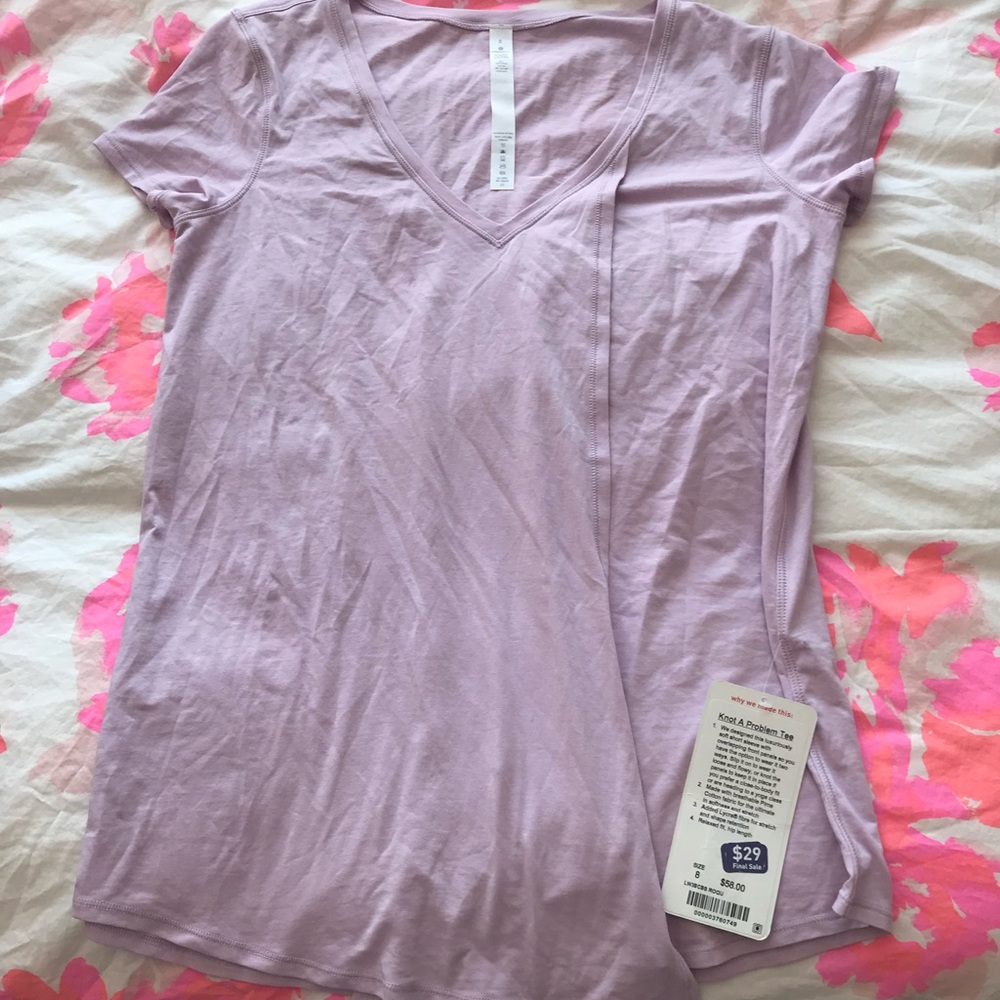 Lululemon Tie front top